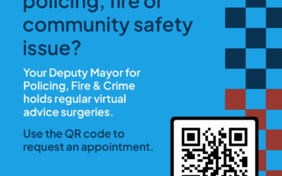 York and North Yorkshire Residents invited to discuss policing, fire, or community safety issues with Deputy Mayor for Policing Fire and Crime.