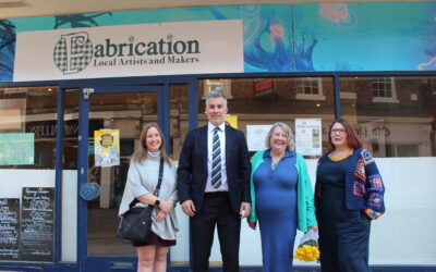 Fabrication celebrates a significant milestone with visit from David Skaith Mayor of York and North Yorkshire