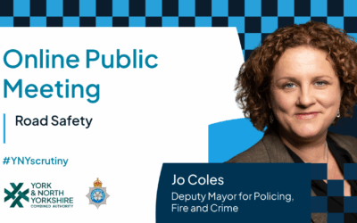 Concerned about road safety? Residents of York and North Yorkshire encouraged to tune in to special Online Public Meeting to have their say.
