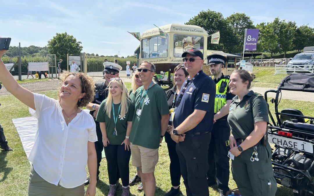 Deouty Mayor Jo Coles with members of the Road Safety Partnership
