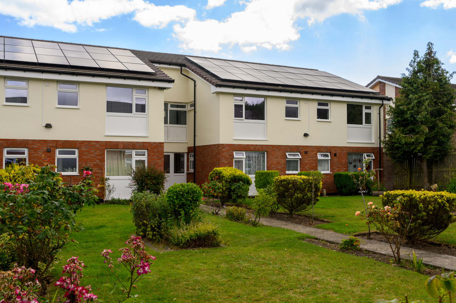 Hungate Court in Hunmanby which has benefitted from retrofit technology
