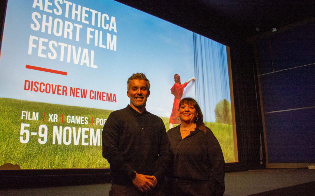 David Skaith and Cherie Federico at City Screen for Aesthetica 2025
