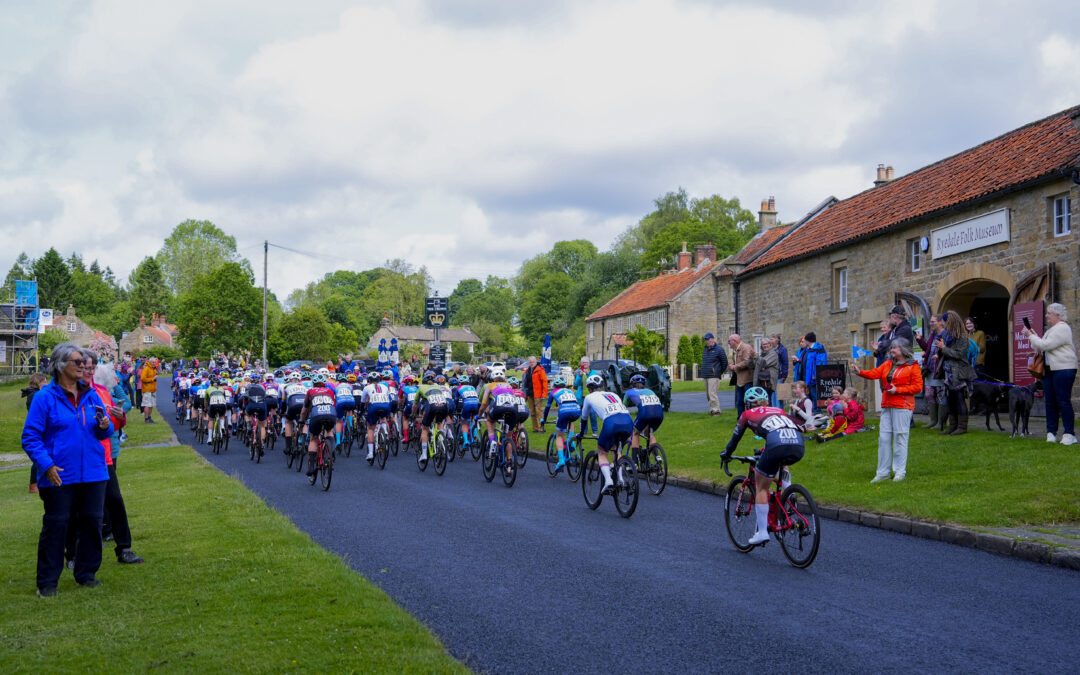 The Tour of Britain in North Yorkshire in 2025