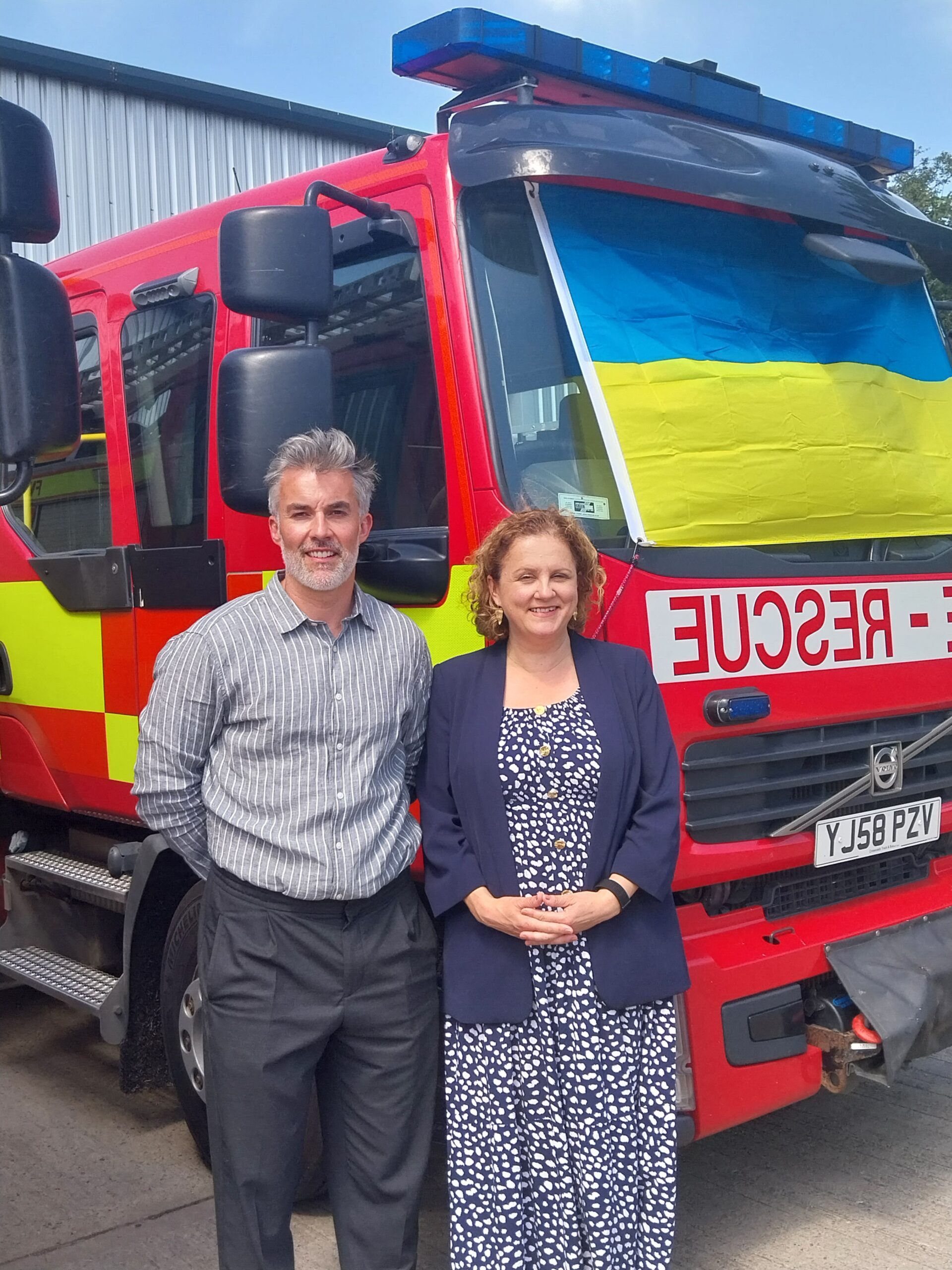 Mayor approves donation of two fire engines to Ukraine