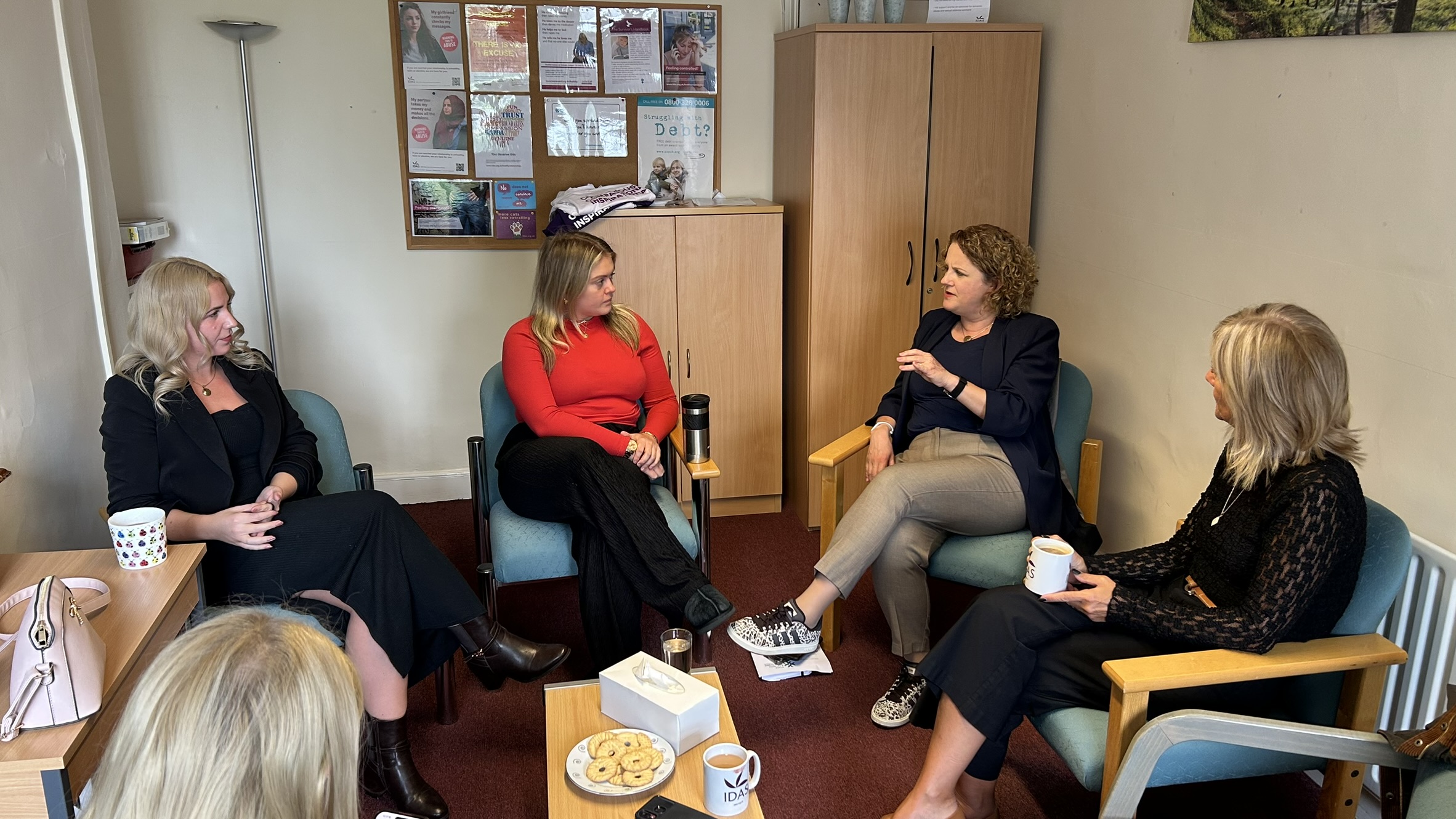 Deputy Mayor with IDAS
